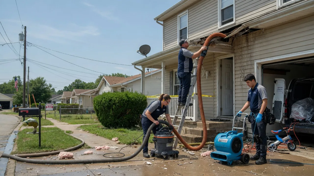 Water Damage Restoration in Tulsa, OK near me
